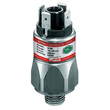 Interruptor de presión de hidrógeno, hasta 2900 psi, 24 V – Serie 0H96, 0H97