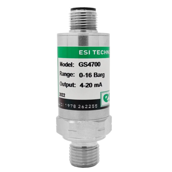 Transductor de presión GS4700 | Sensor manométrico y absoluto de 100 bar